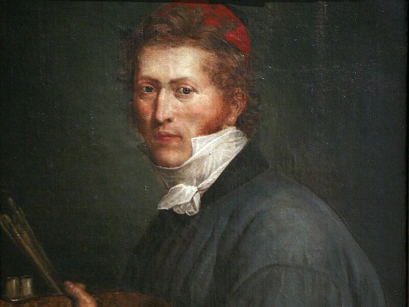1790-Gabriel-Christophe Guérin - Autoritratto